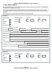 Form NSV003 Financial Questionnaire - United Kingdom, Page 4