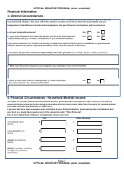 Form NSV003 Financial Questionnaire - United Kingdom, Page 7