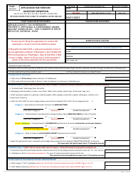 Form PT50PF Application for Freeport Inventory Exemption - DeKalb County, Georgia (United States)