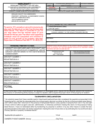 Form PT-50A Aircraft Personal Property Tax Return - DeKalb County, Georgia (United States), Page 3