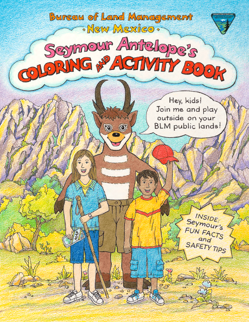 New Mexico Seymour Antelope's Coloring and Activity Book