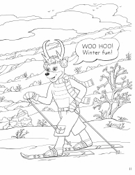 New Mexico Seymour Antelope&#039;s Coloring and Activity Book, Page 11