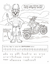 New Mexico Seymour Antelope&#039;s Coloring and Activity Book, Page 17