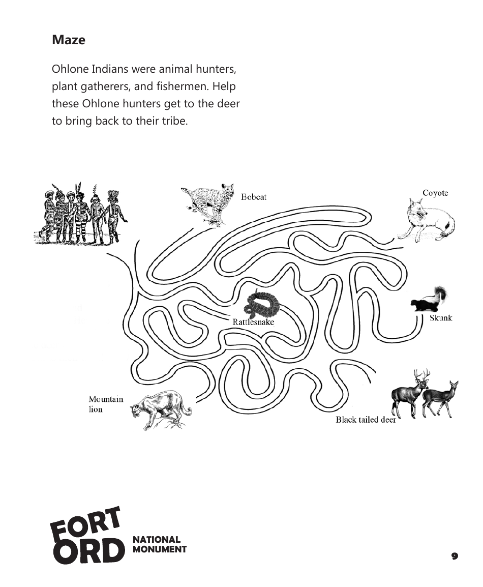 Fort Ord National Monument Junior Ranger Activity Book, Page 11
