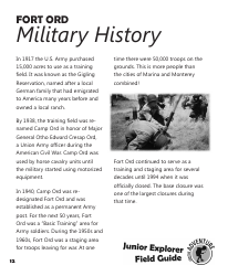 Fort Ord National Monument Junior Ranger Activity Book, Page 14