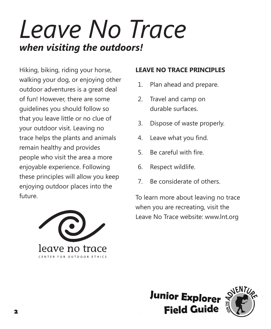 Fort Ord National Monument Junior Ranger Activity Book, Page 4