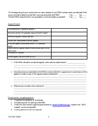 Pharmacist Appeal Form - Delaware, Page 2