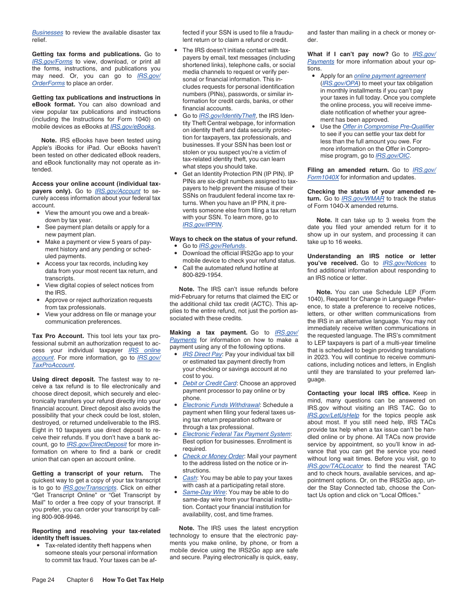 Instructions for IRS Form 527 Residential Rental Property, Page 24