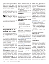 Instructions for IRS Form 527 Residential Rental Property, Page 6