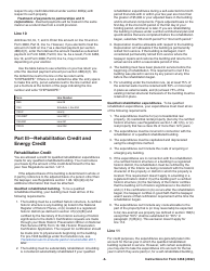 Instructions for IRS Form 3468 Investment Credit, Page 6