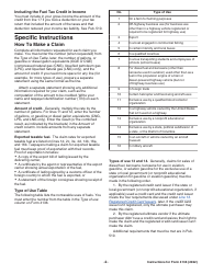 Instructions for IRS Form 4136 Credit for Federal Tax Paid on Fuels, Page 2