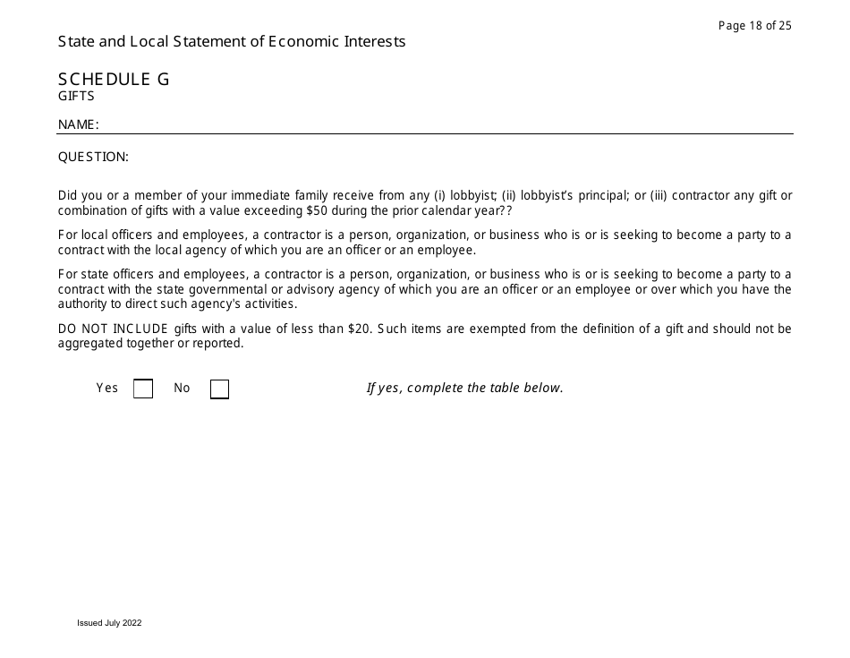 State and Local Statement of Economic Interests - Virginia, Page 18