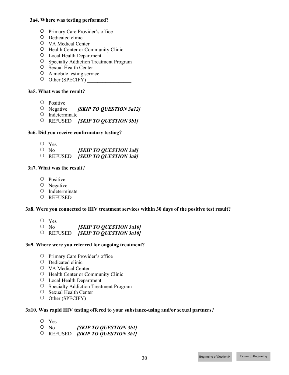 Government Performance and Results Act (Gpra) Client Outcome Measures for Discretionary Programs, Page 31