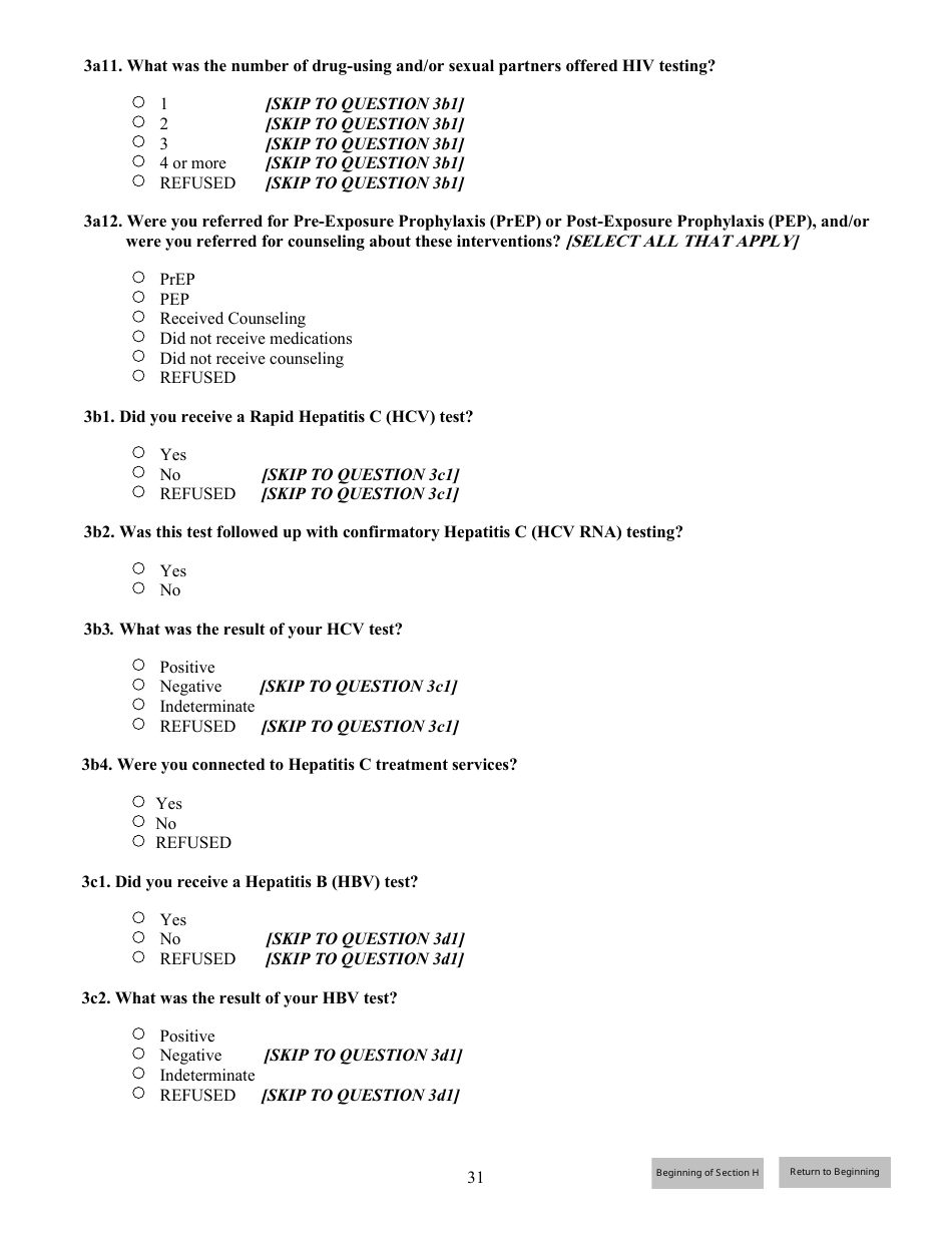 Government Performance and Results Act (Gpra) Client Outcome Measures for Discretionary Programs, Page 32