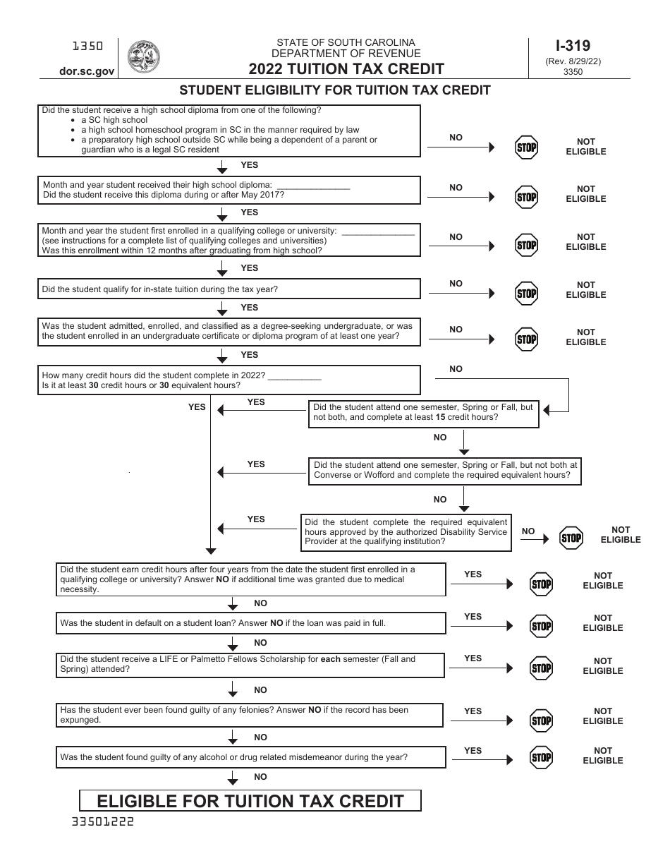 form-i-319-download-printable-pdf-or-fill-online-tuition-tax-credit