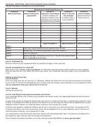 Instructions for Form SC1040 Individual Income Tax Return - South Carolina, Page 14