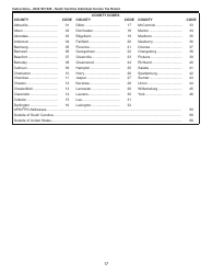 Instructions for Form SC1040 Individual Income Tax Return - South Carolina, Page 17