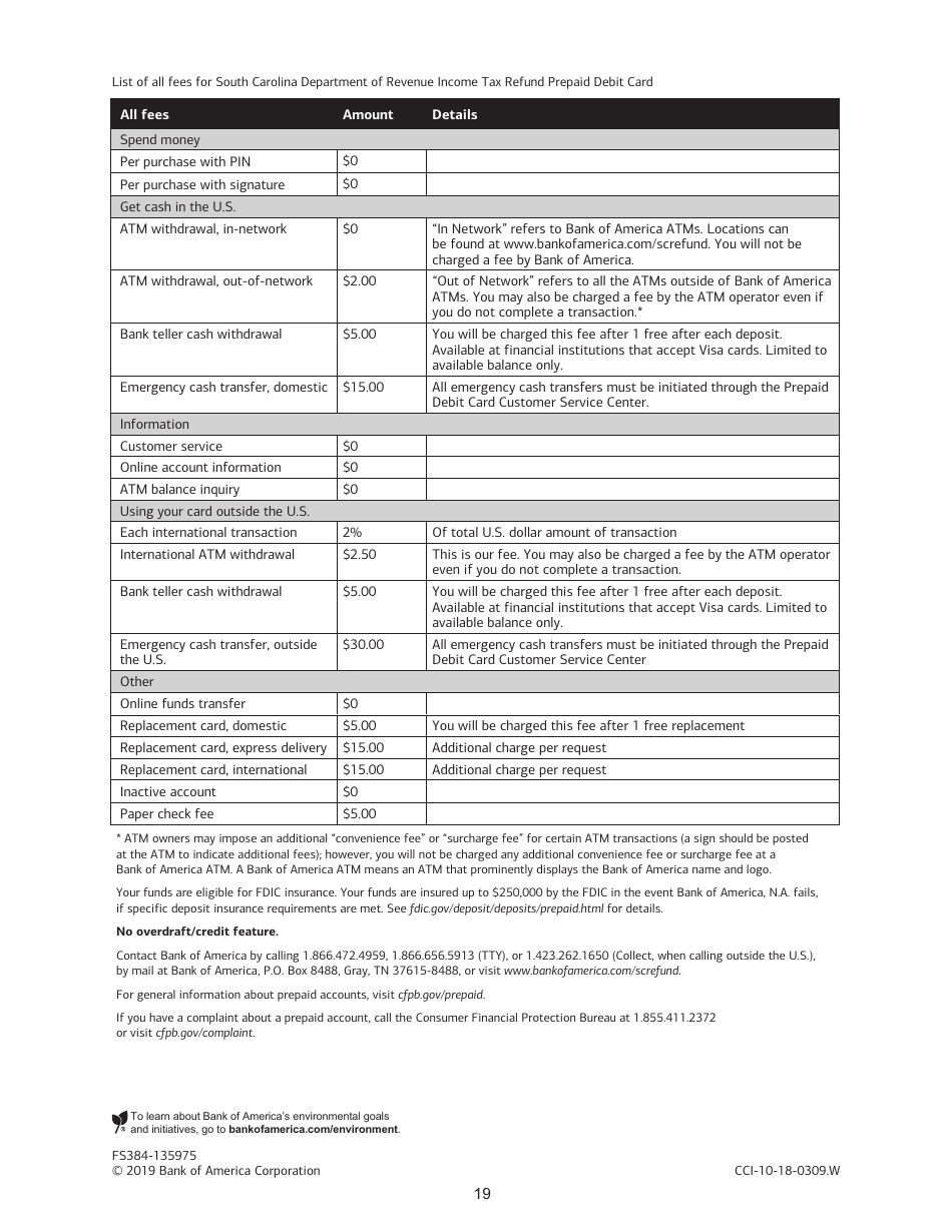Instructions for Form SC1040 Individual Income Tax Return - South Carolina, Page 19