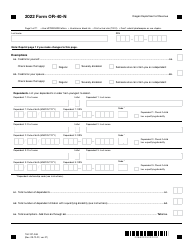 Form OR-40-N (150-101-048) Oregon Individual Income Tax Return for Nonresidents - Oregon, Page 2