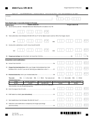 Form OR-40-N (150-101-048) Oregon Individual Income Tax Return for Nonresidents - Oregon, Page 6