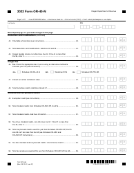 Form OR-40-N (150-101-048) Oregon Individual Income Tax Return for Nonresidents - Oregon, Page 7