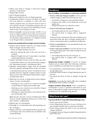 Instructions for Form OR-40-N, OR-40-P, 150-101-048, 150-101-055 - Oregon, Page 6