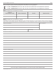 Form 150-800-065 Assessor Eligibility Questionnaire - Oregon, Page 2