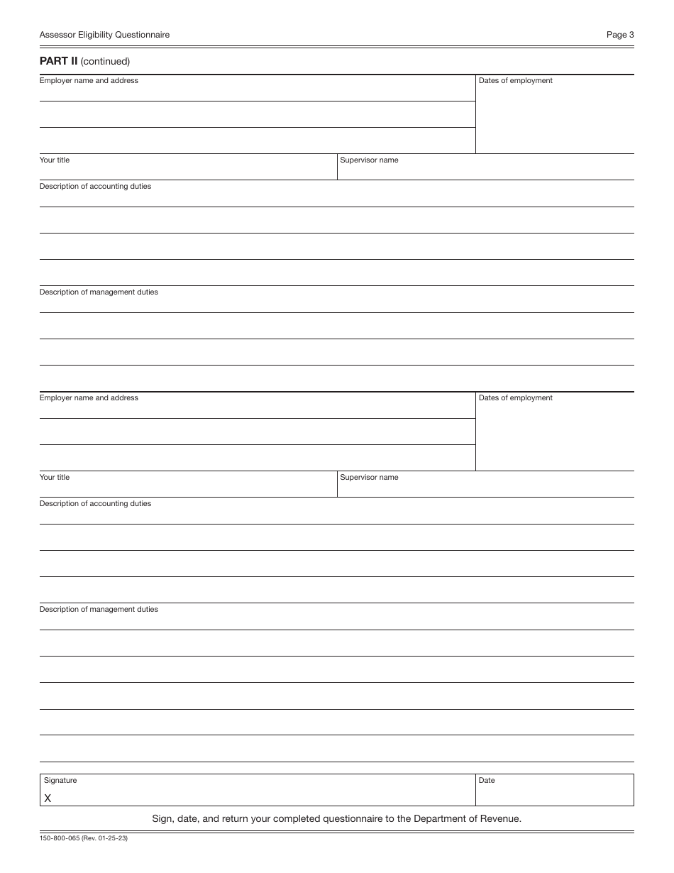 sensitive duty assignment eligibility questionnaire