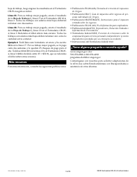 Instrucciones para Formulario OR-W-4, 150-101-402-5 Declaracion De Retencion Y Certificado De Exencion De Oregon - Oregon (Spanish), Page 5