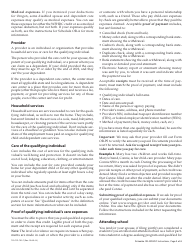 Instructions for Form 150-101-195 Schedule OR-WFHDC Oregon Working Family Household and Dependent Care Credit - Oregon, Page 3