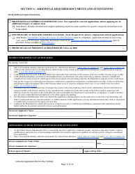 Form ED-101 Certificate for Instructor Approval Application for Original Approval, Renewal, or Changes to Approved Categories - Arizona, Page 11