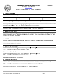 Form Y Application for Amended Timeshare Public Report - Arizona, Page 5