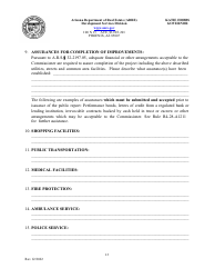 Application for Timeshare Public Report - Arizona, Page 17