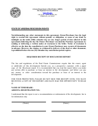 Application for Timeshare Public Report - Arizona, Page 28