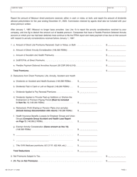 Form MO375-0411 Life Insurance Companies - Missouri, Page 2