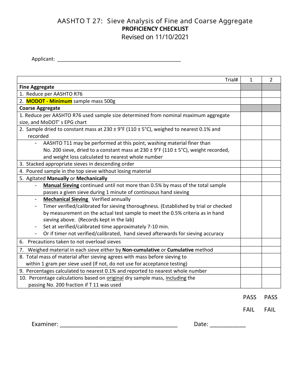 Aggregate Technician Proficiency Pack - Missouri, Page 11