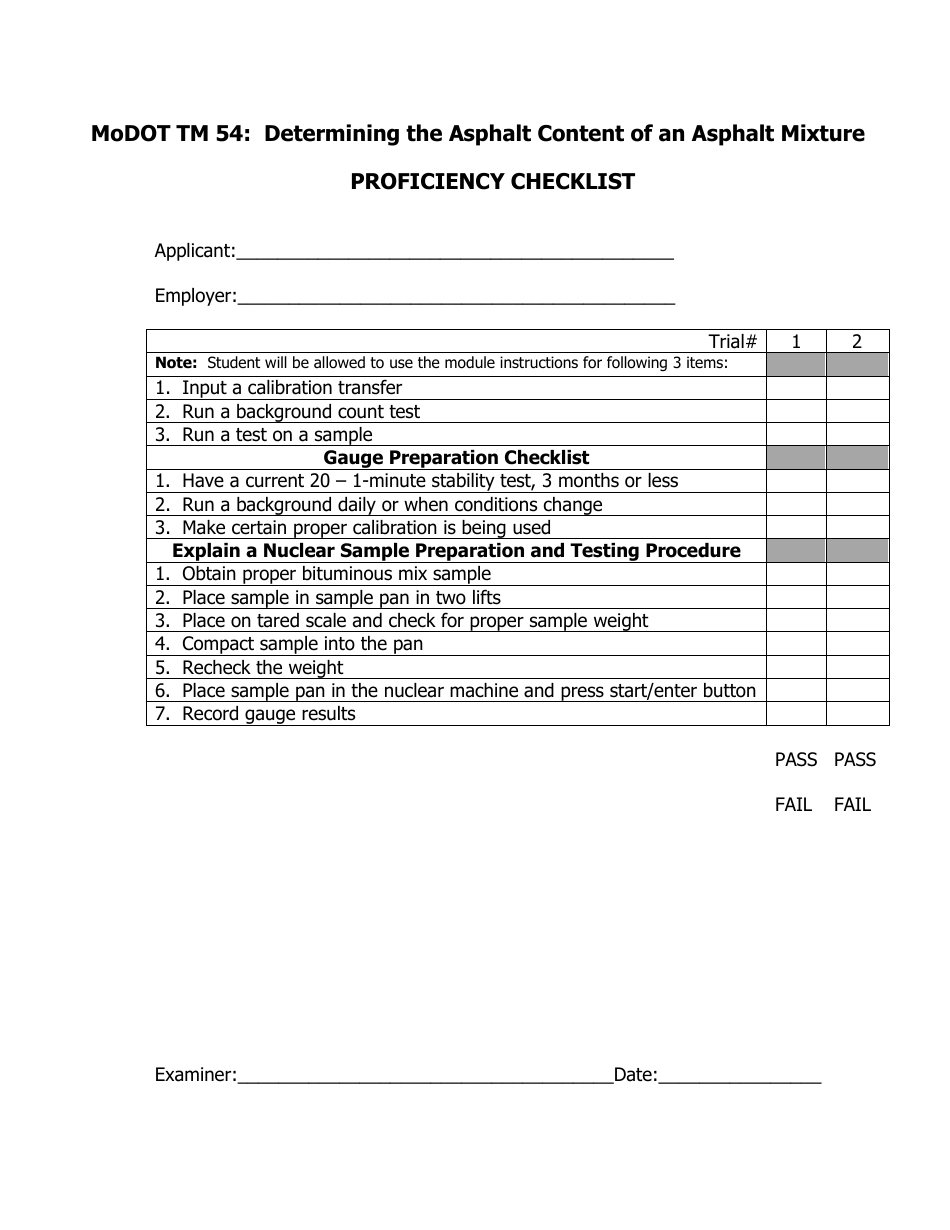 Bituminous Technician Proficiency Pack - Missouri, Page 17