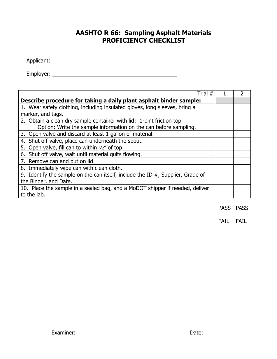 Bituminous Technician Proficiency Pack - Missouri, Page 5
