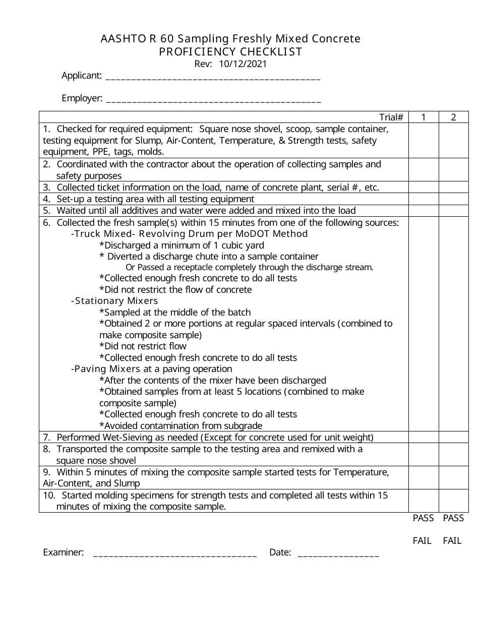 Concrete Field Proficiency Pack - Missouri, Page 4