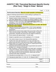 Superpave Proficiency Examination - Montana, Page 4