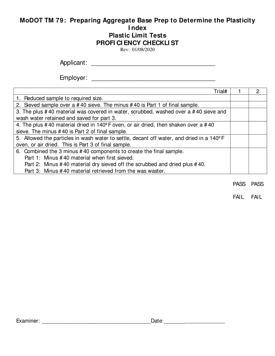Plasticity Index Proficiency Pack - Missouri, Page 3