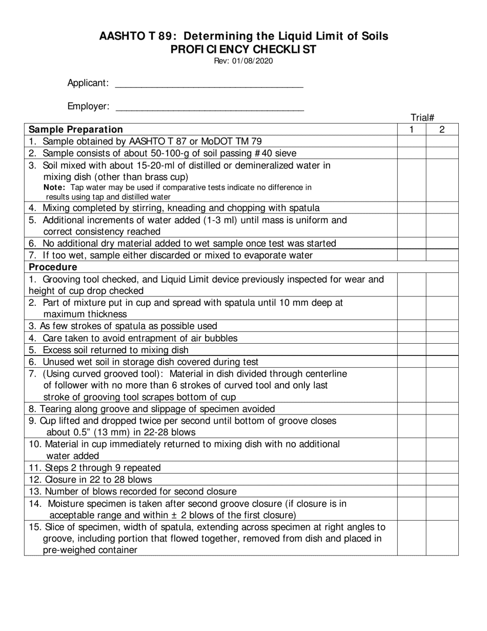 Plasticity Index Proficiency Pack - Missouri, Page 5