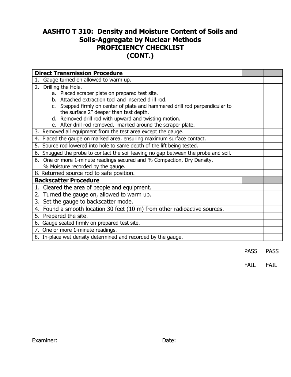 Soil Density Proficiency Pack - Missouri, Page 13