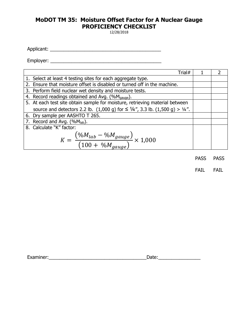 Soil Density Proficiency Pack - Missouri, Page 15