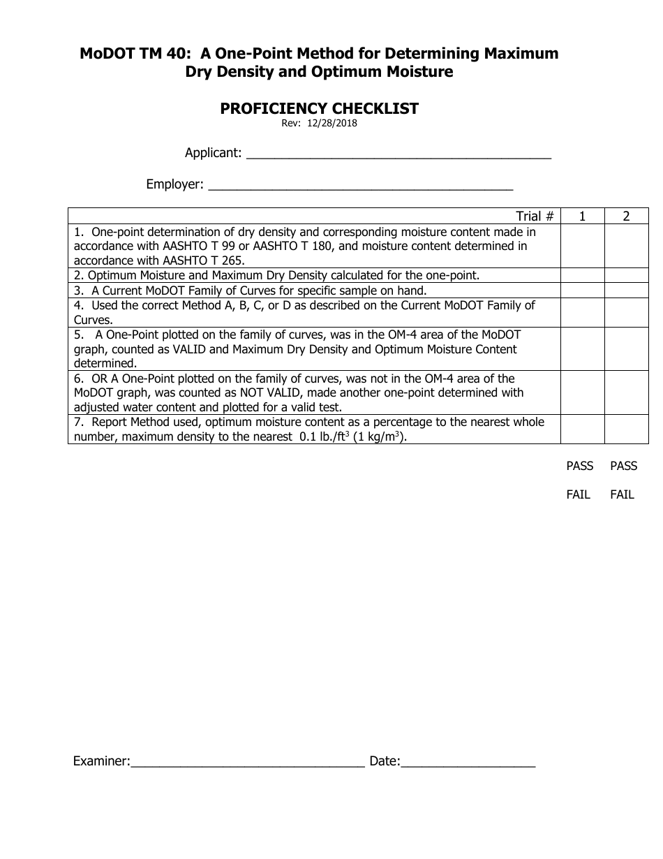 Soil Density Proficiency Pack - Missouri, Page 9