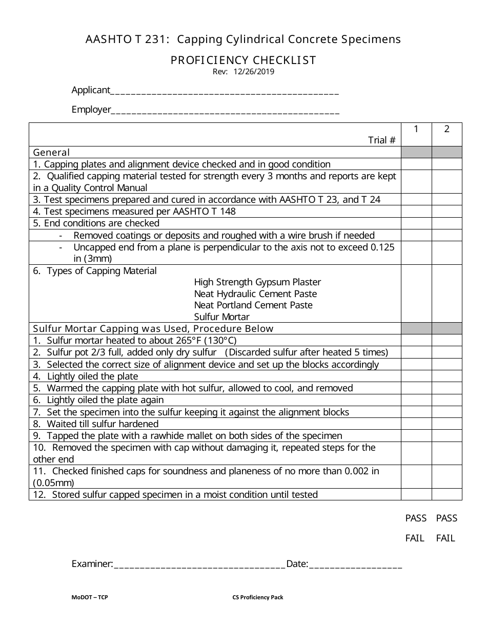 Concrete Strength Proficiency Pack - Missouri, Page 5