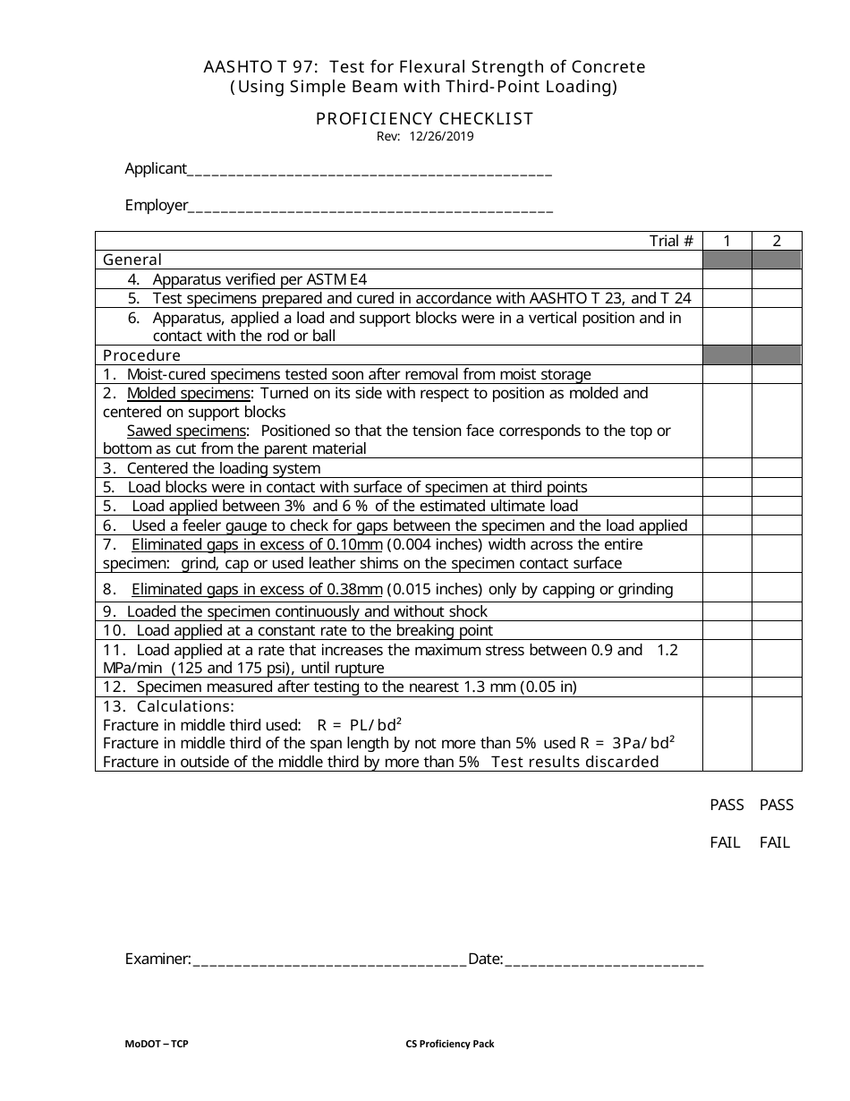 Concrete Strength Proficiency Pack - Missouri, Page 8