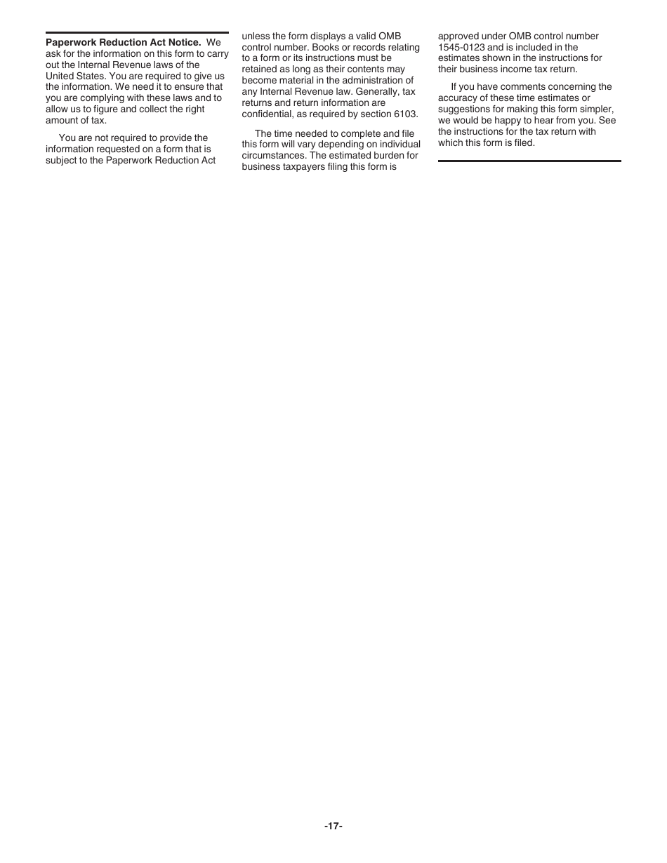 Instructions for IRS Form 8990 Limitation on Business Interest Expense Under Section 163(J), Page 17