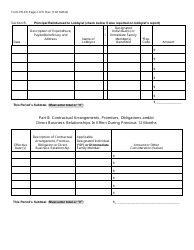 Form PR-ER Monthly Principal Expense Report Form - North Carolina, Page 2