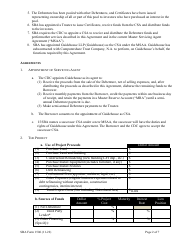 SBA Form 1506 Servicing Agent Agreement, Page 2